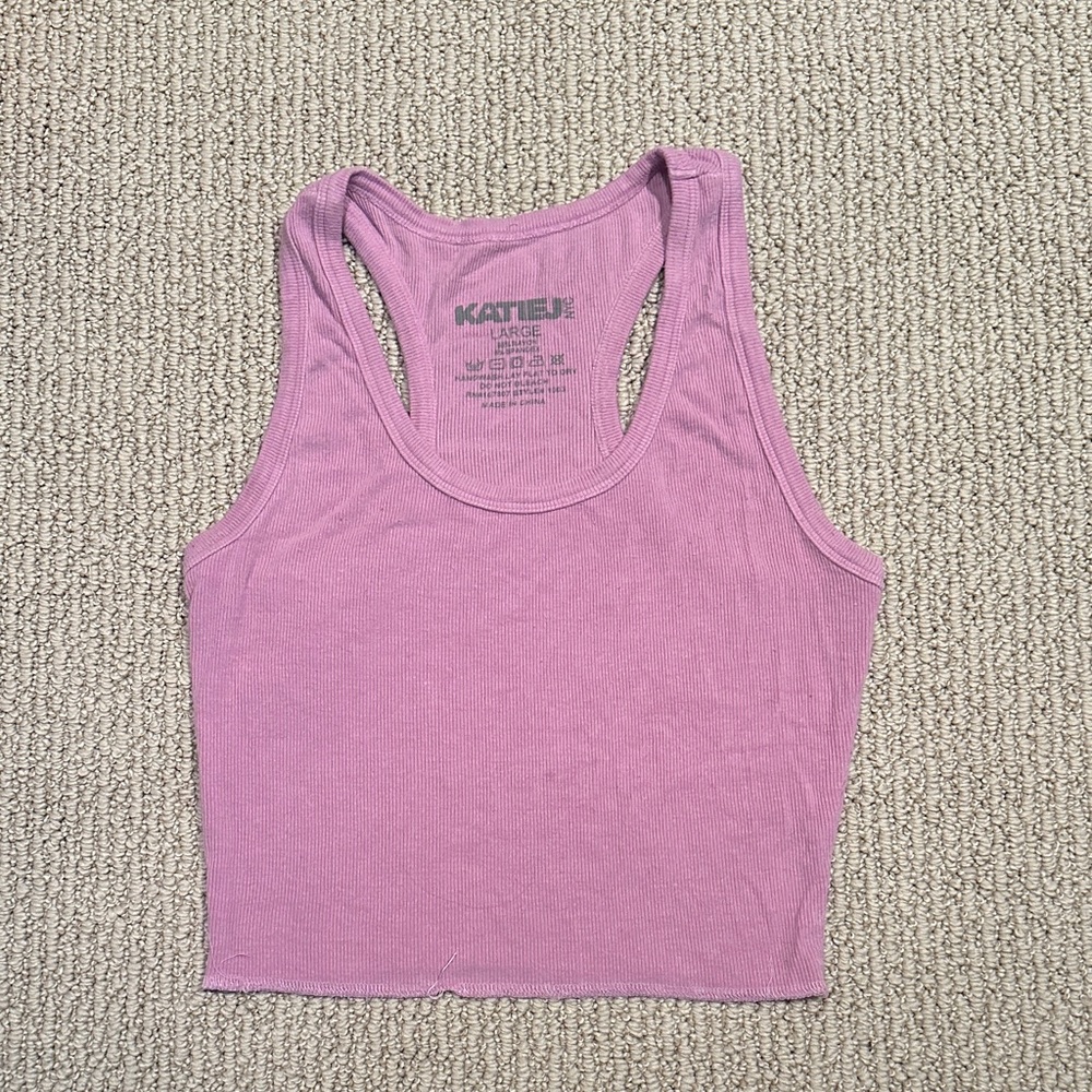 Katie J Tween Livi Ribbed Tank Top